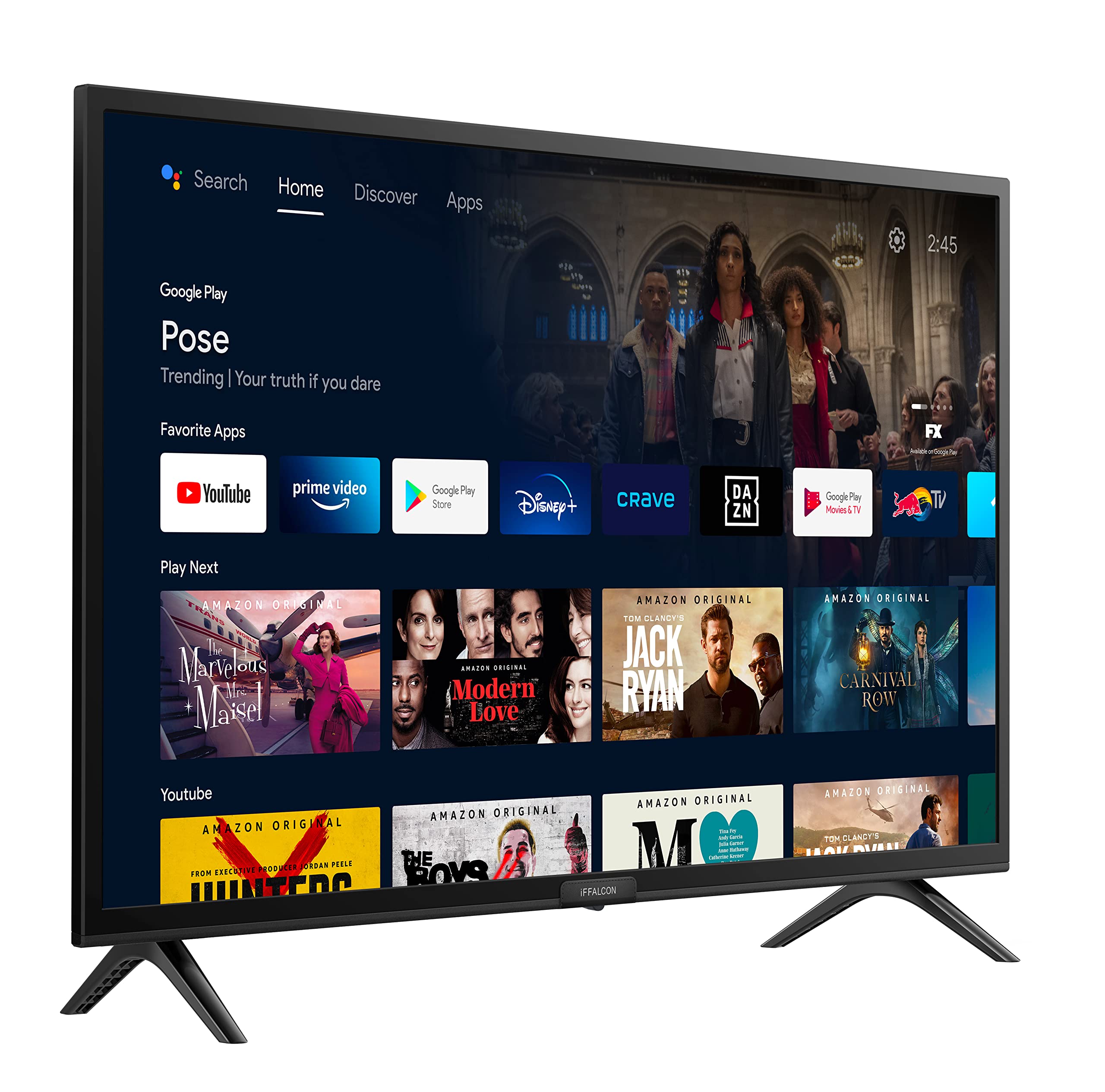 iFFALCON32型スマートテレビ Amazon.co.jp: iFFALCON 32V型 テレビ Google TV フルハイビジョン